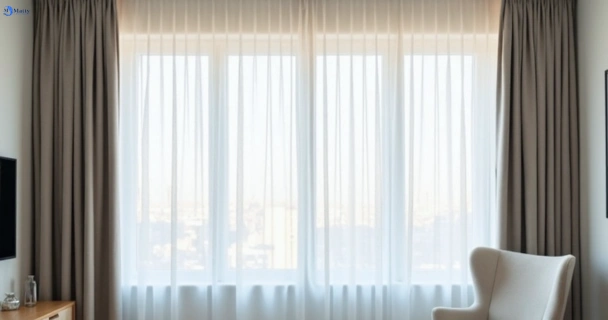 Restored vibrant drapes in fawkner-vic QLD after Matty Curtain Cleaning